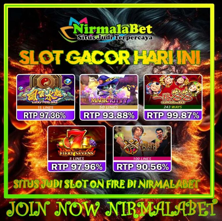 NIRMALA369 Slot Jackpot Hadiah Besar untuk Member Baru