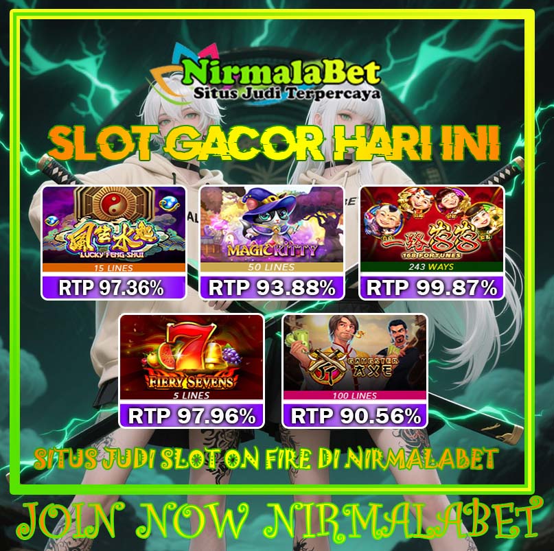Nirmalabet88 Situs Slot Online Resmi Terpercaya 2025