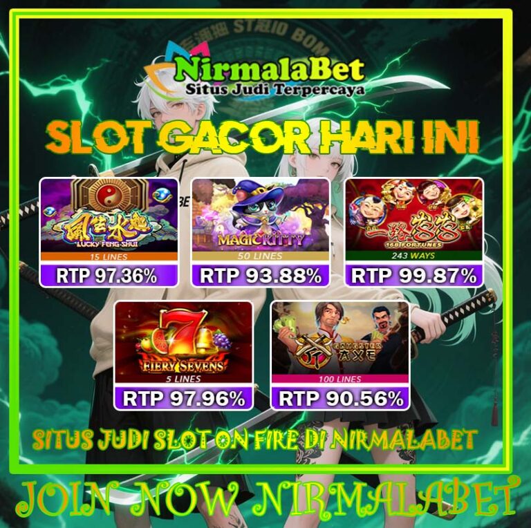 NirmalaBet88 Login Slot, Mudah dan Cepat Setiap Hari